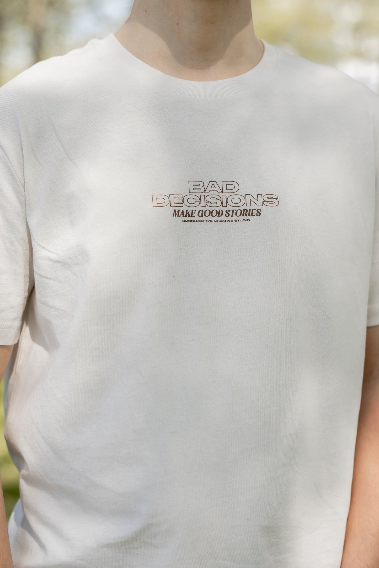 Mannen shirt - Make good stories