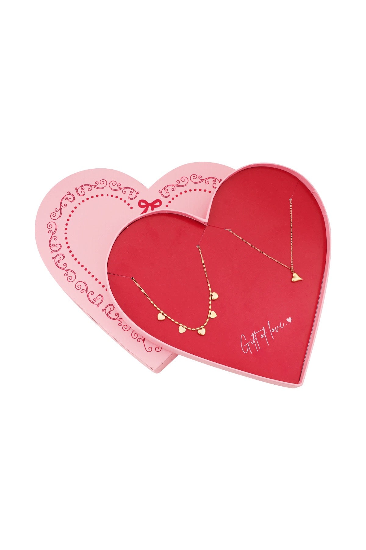 Gift box - love kettingen