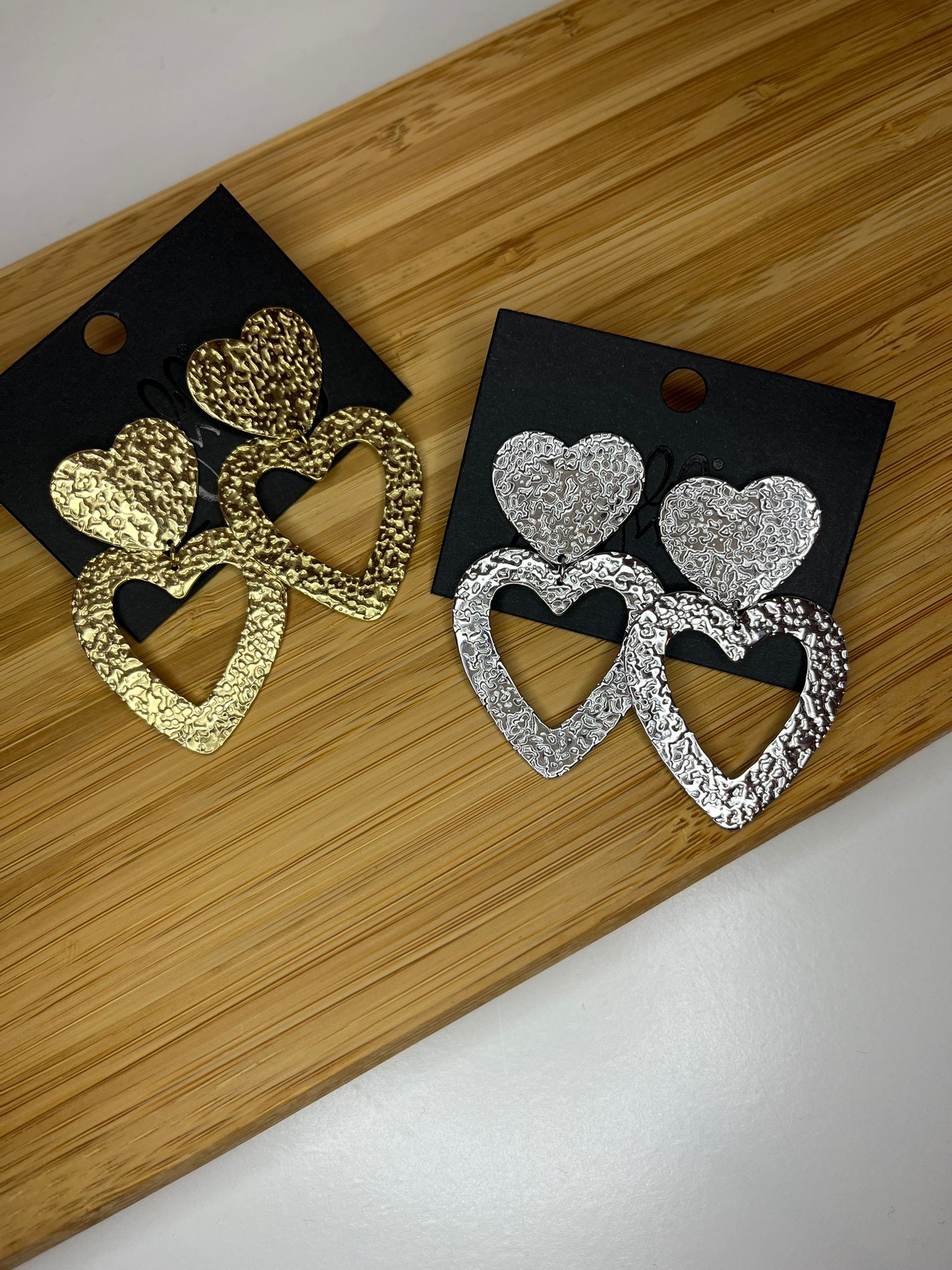 Oorbellen - Lovely hearts oorbellen