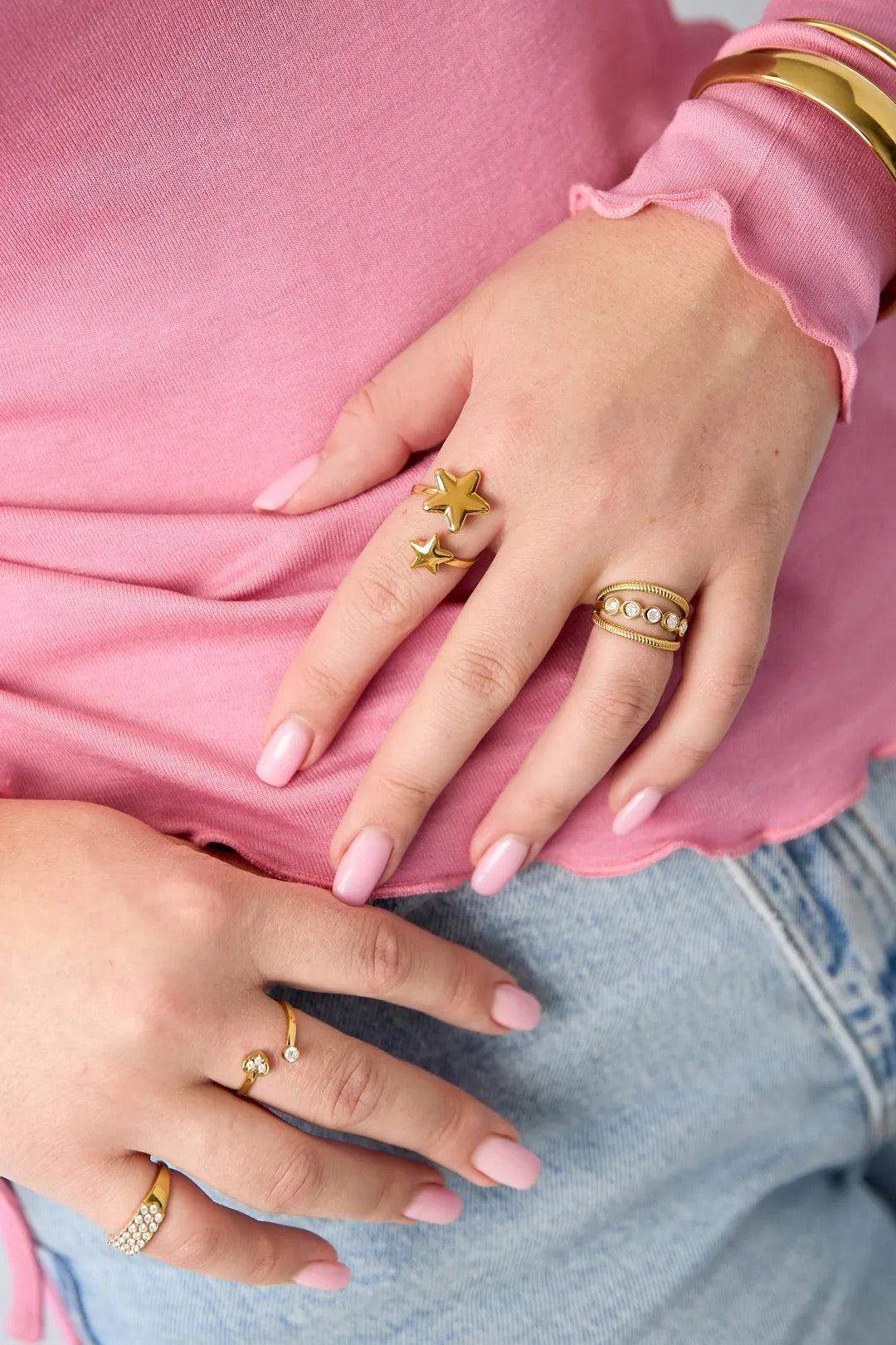 Ring met sterren