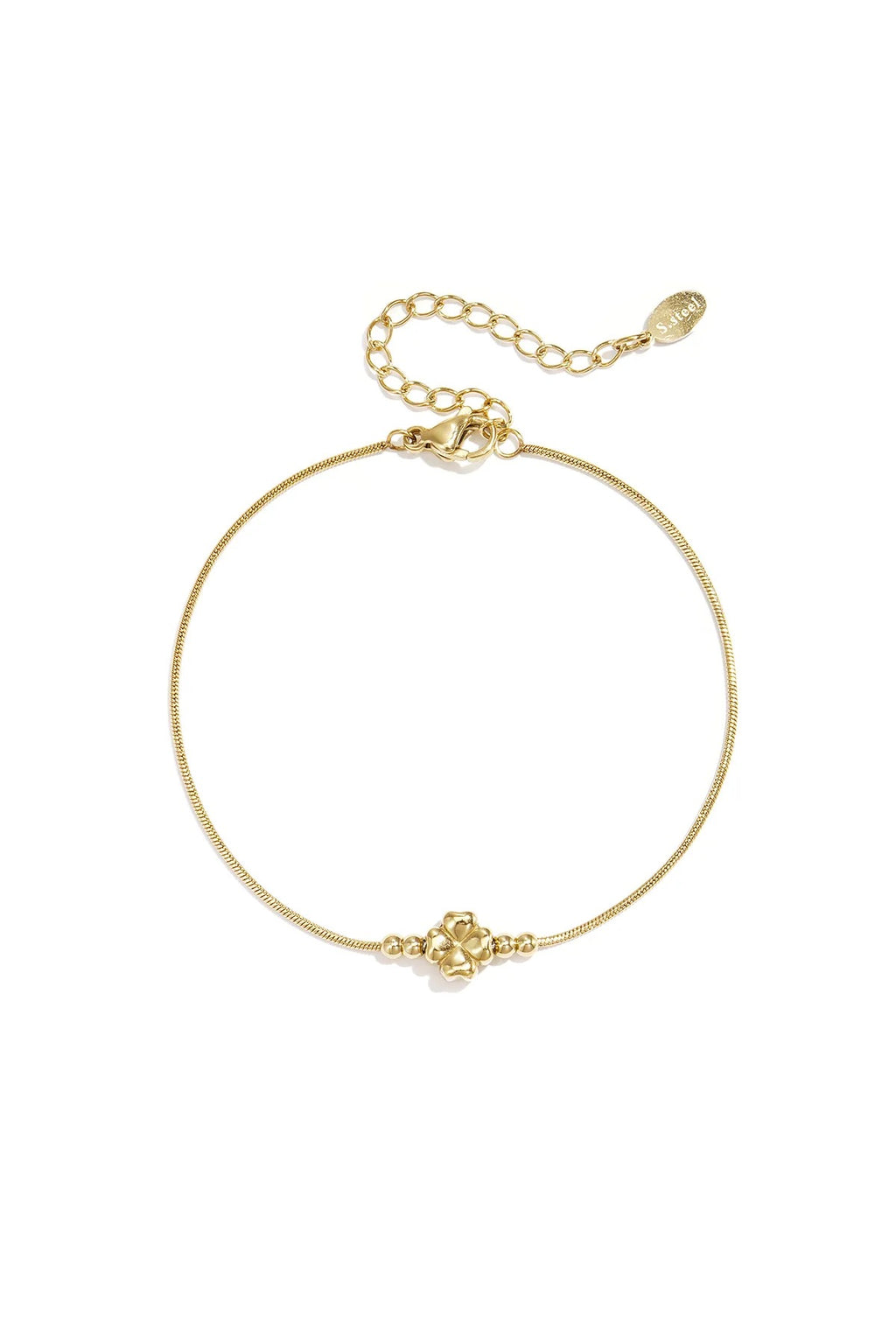 Klavertje vier armband