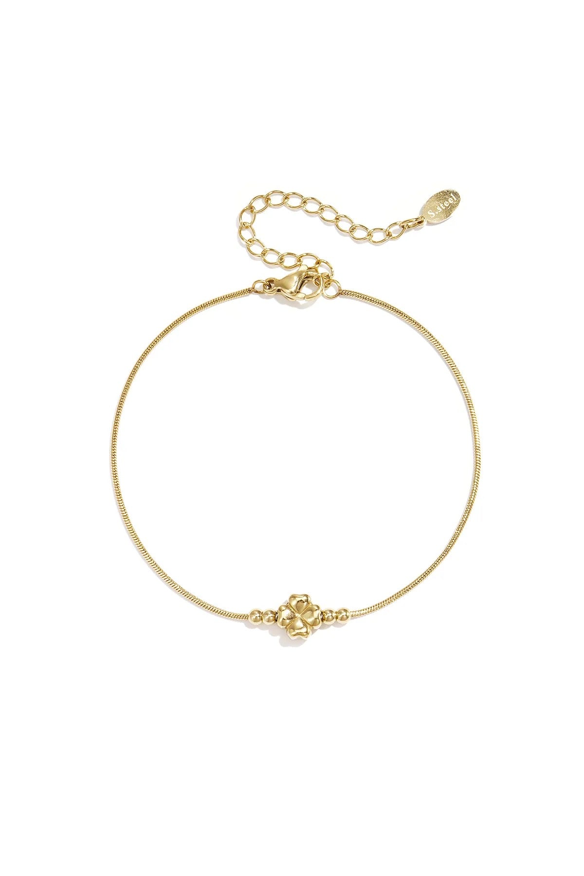 Klavertje vier armband