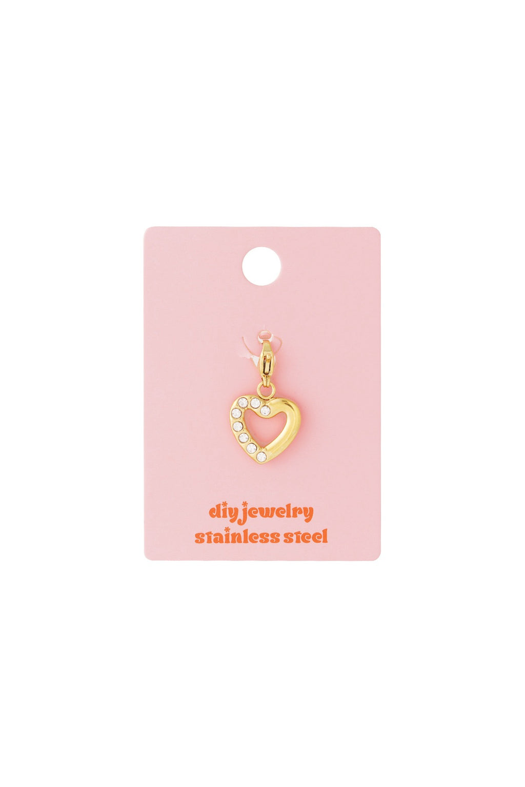 Hart bedel diamanten goud