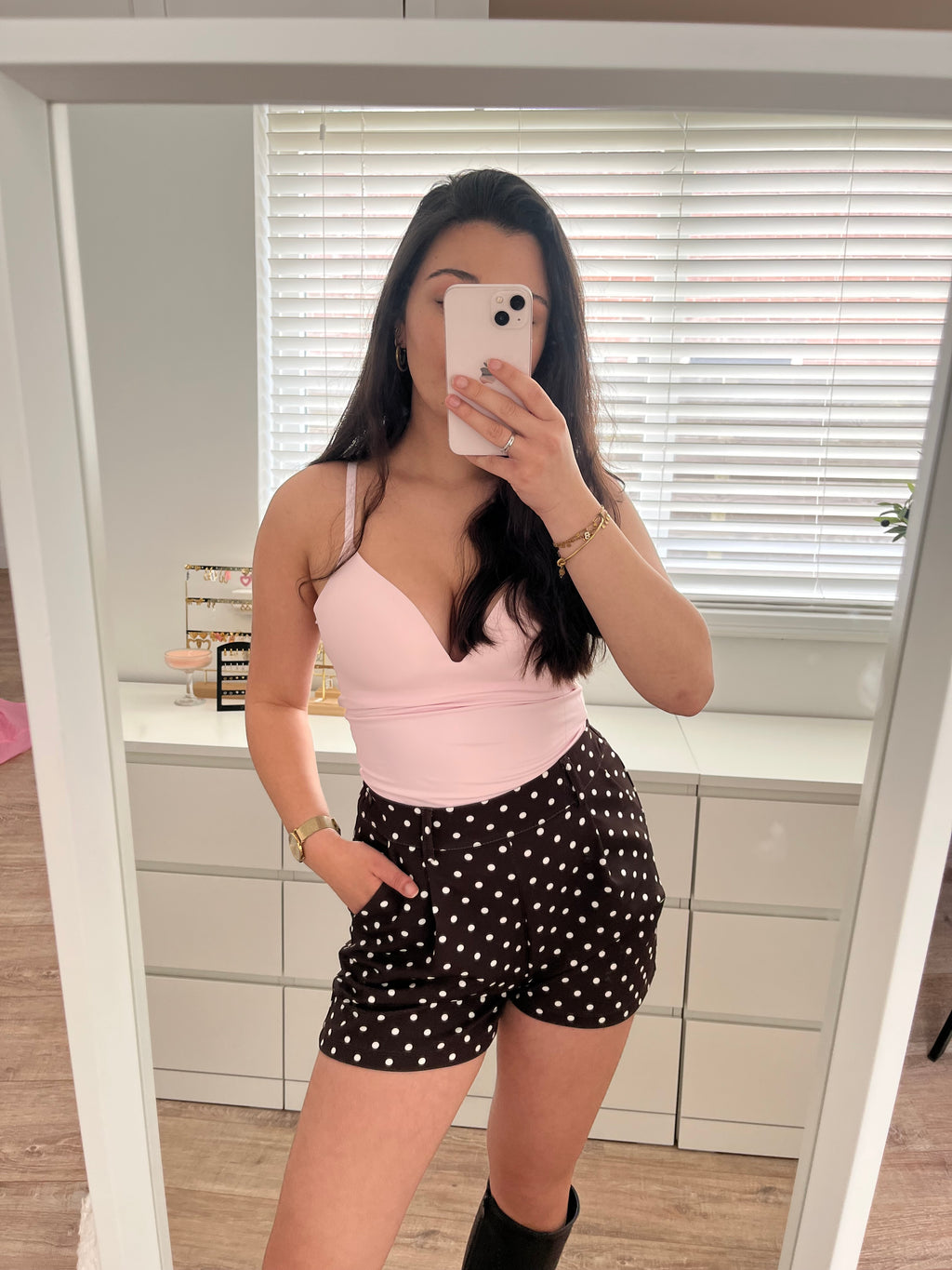 Licht roze body