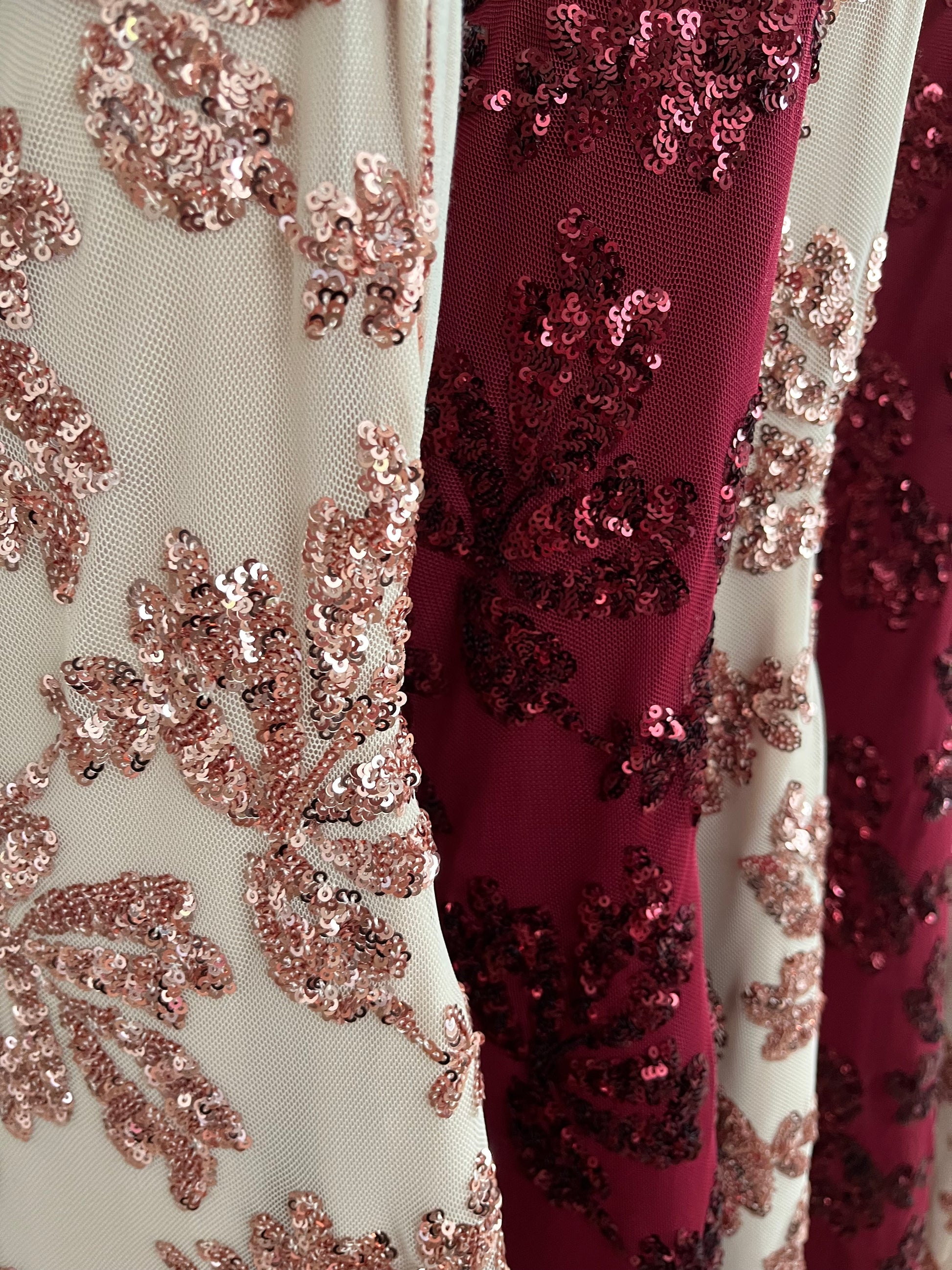 Bordeaux Belle gala dress