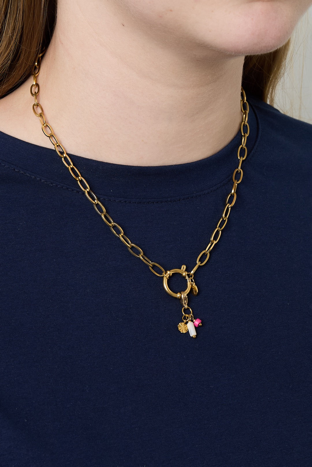 Gouden knoopketting