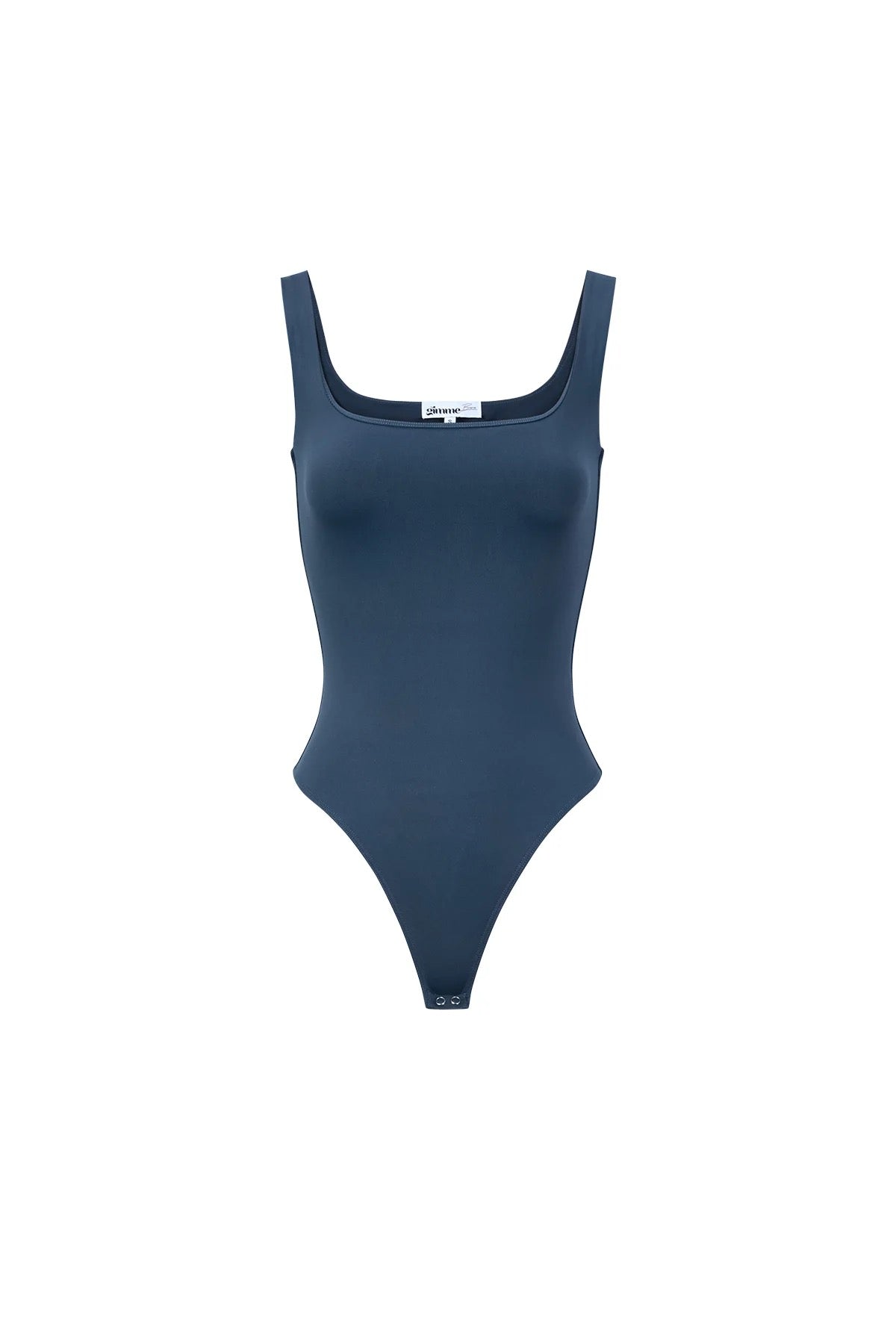 Basic square body marineblauw