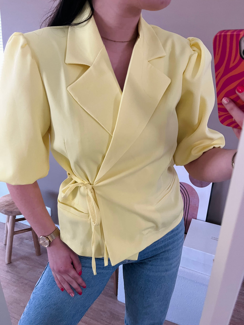 Wikkelblazer geel