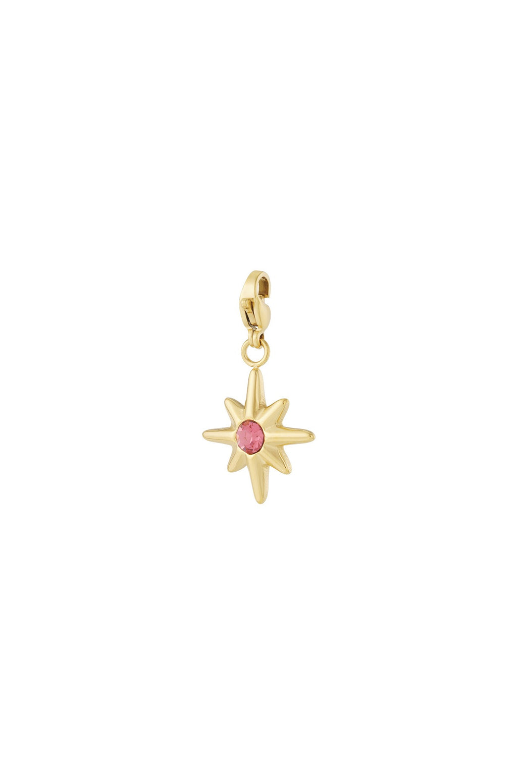Roze twinkel bedel goud