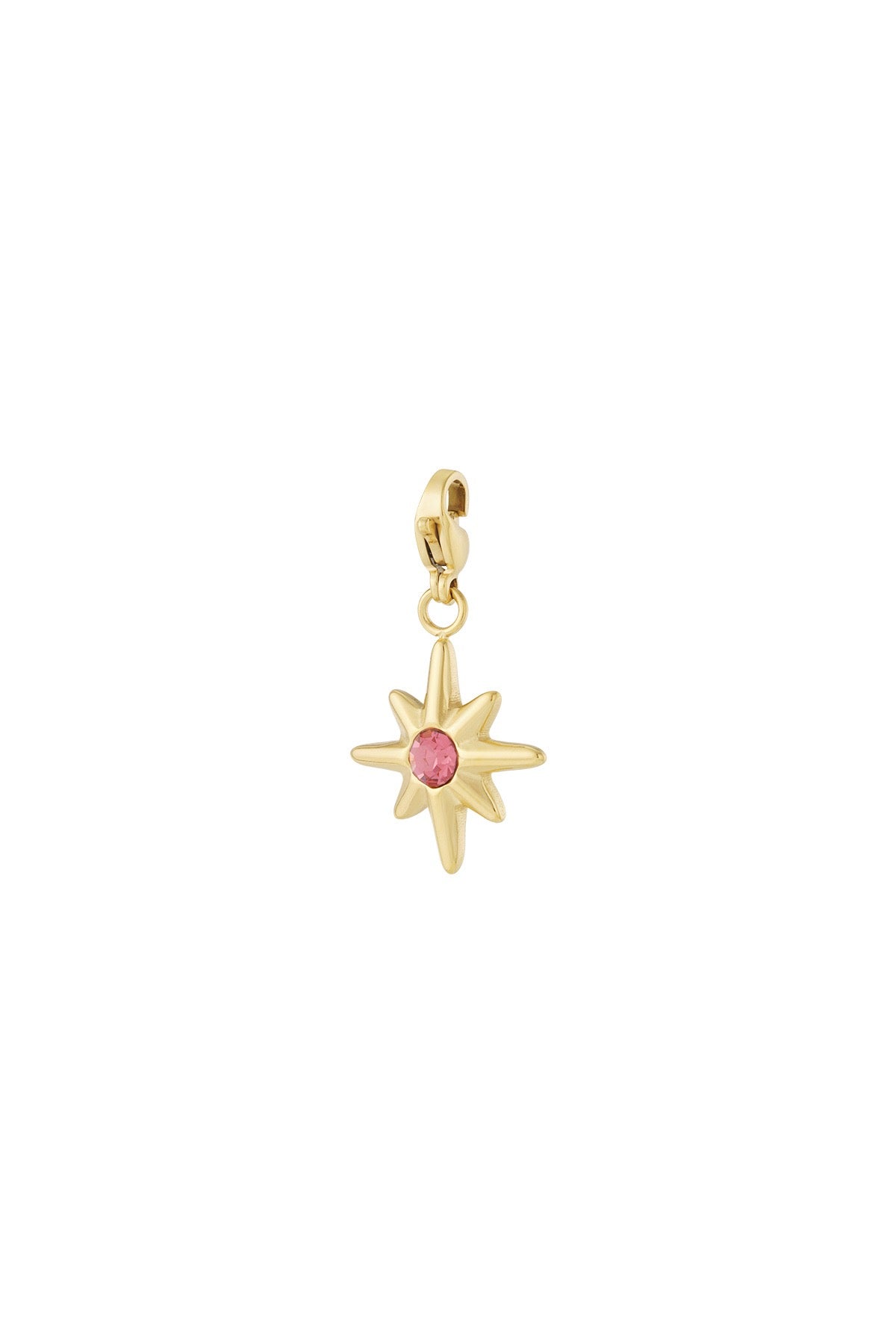 Roze twinkel bedel goud