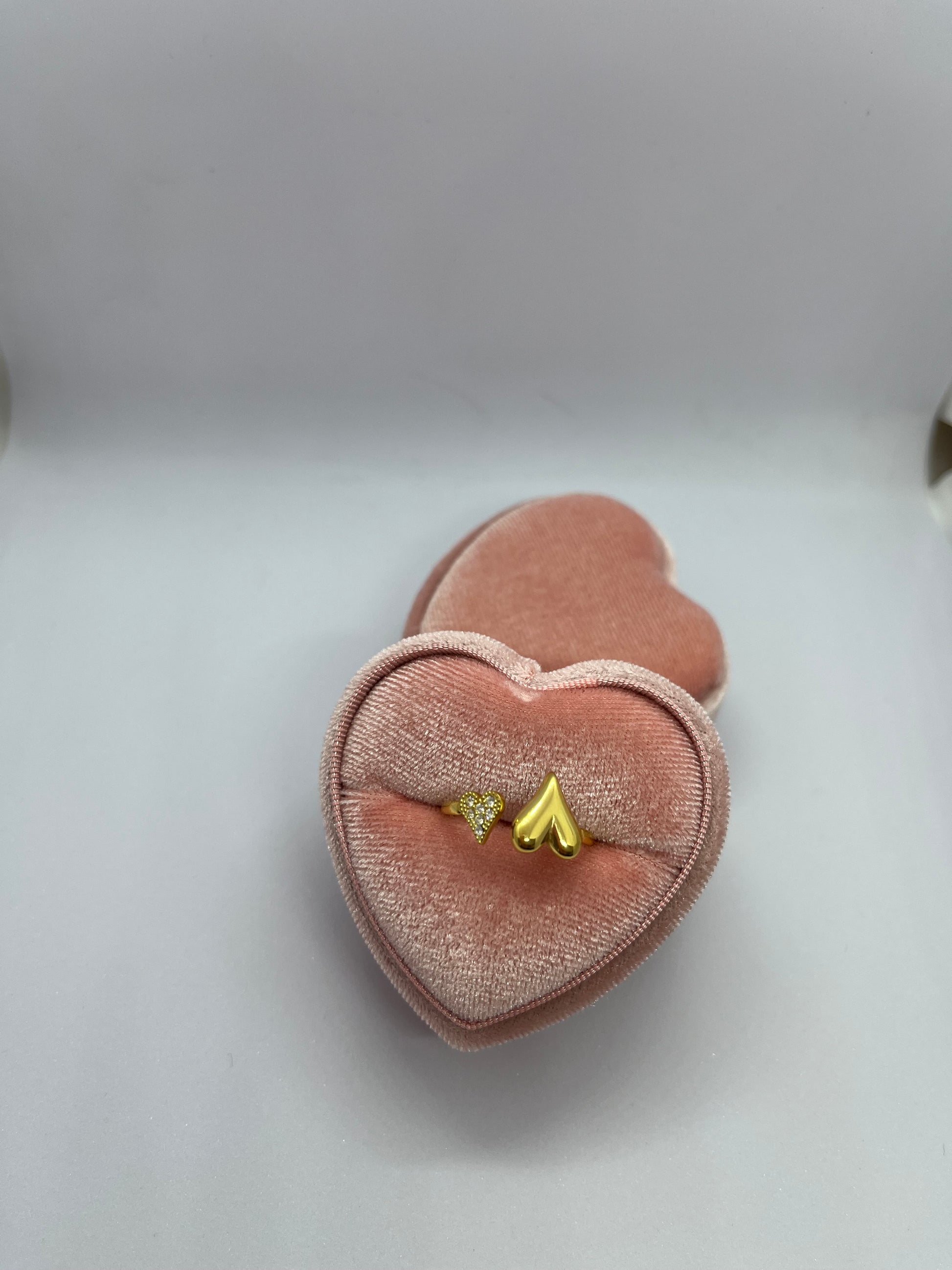 Dubbele hart ring