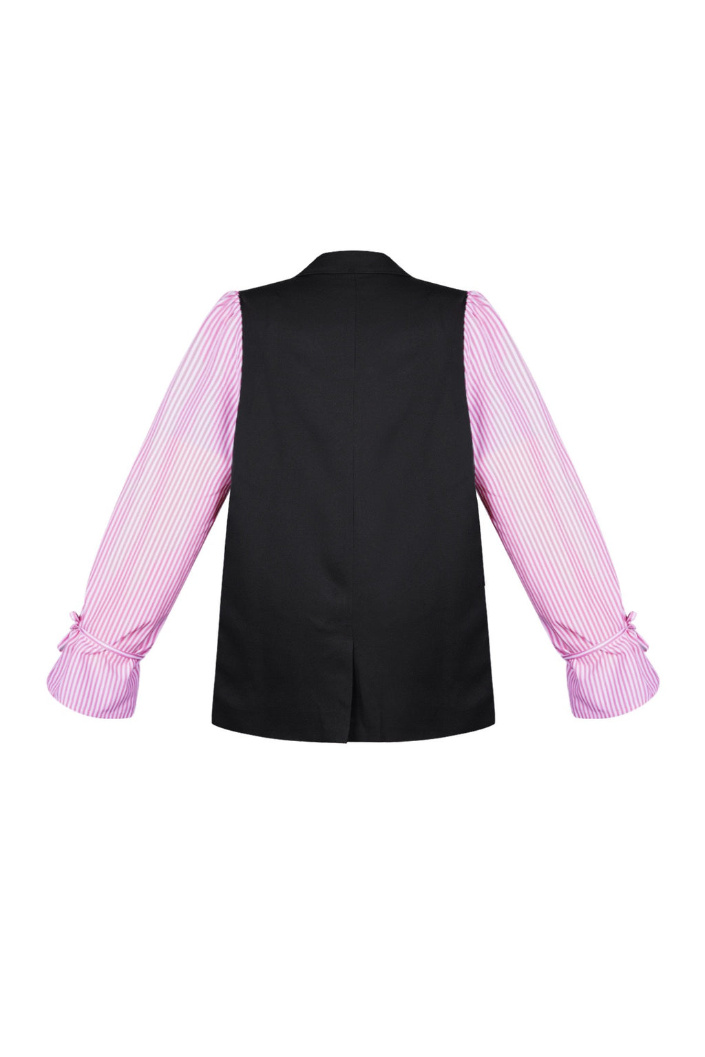 Blazer - Pink striped blazer