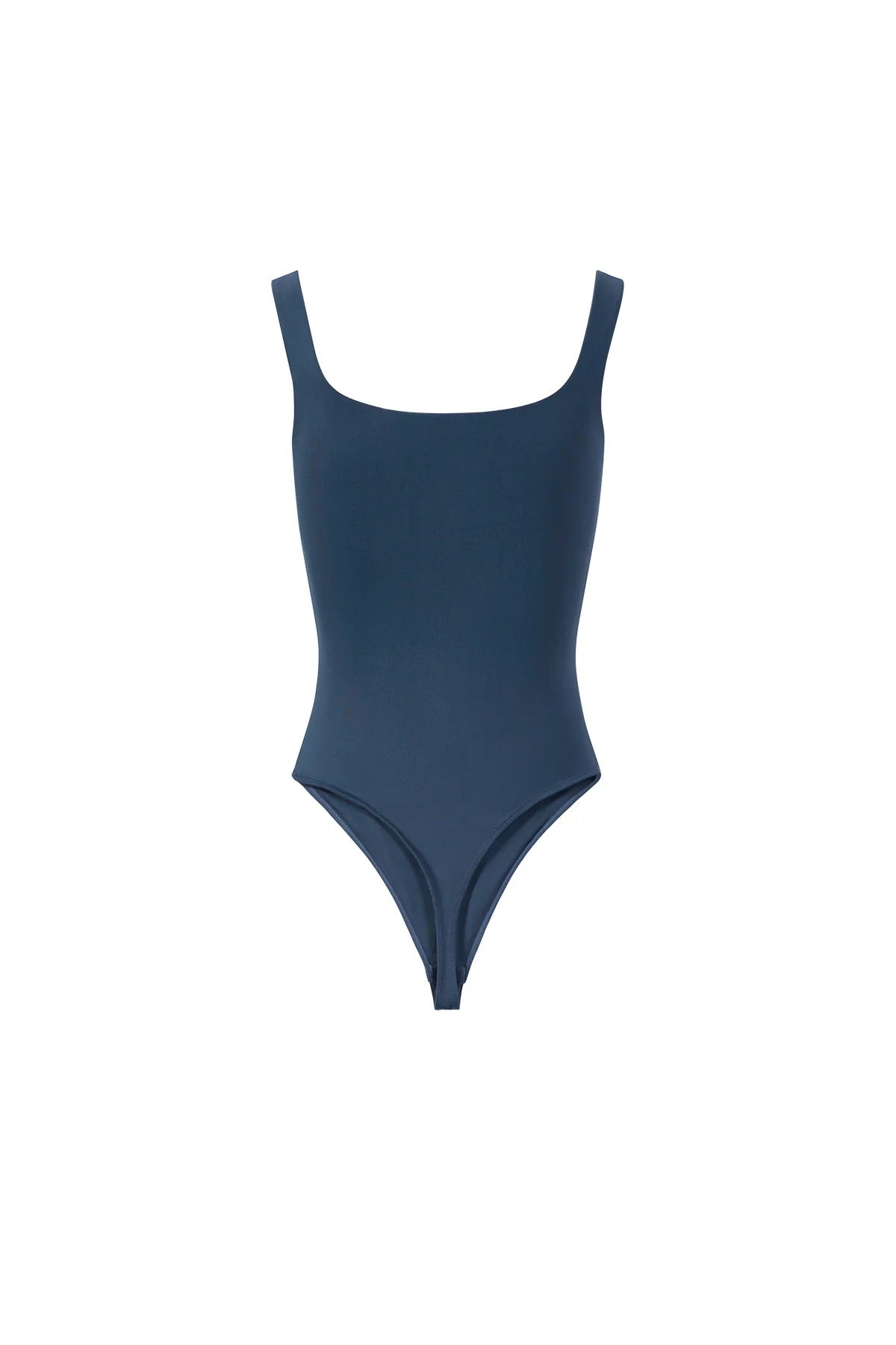 Basic square body marineblauw