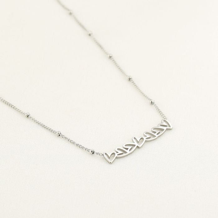 Endless hearts ketting