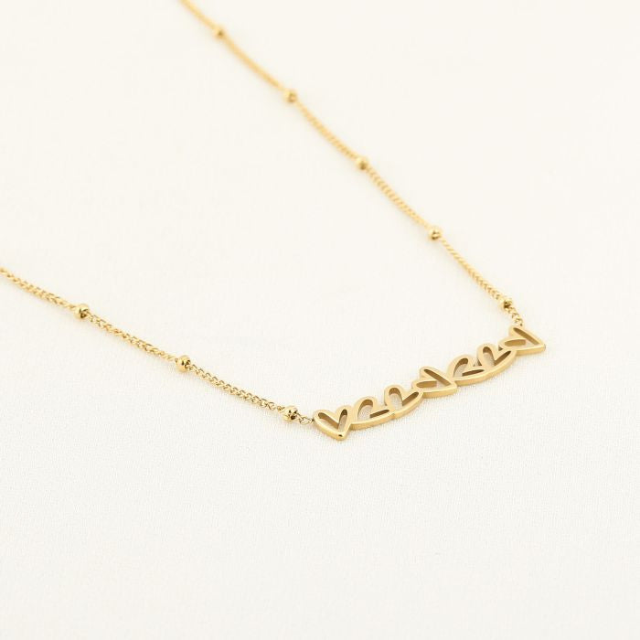Endless hearts ketting
