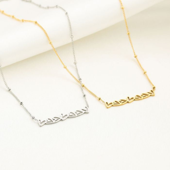 Endless hearts ketting