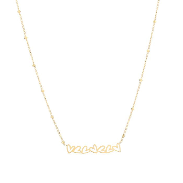 Endless hearts ketting