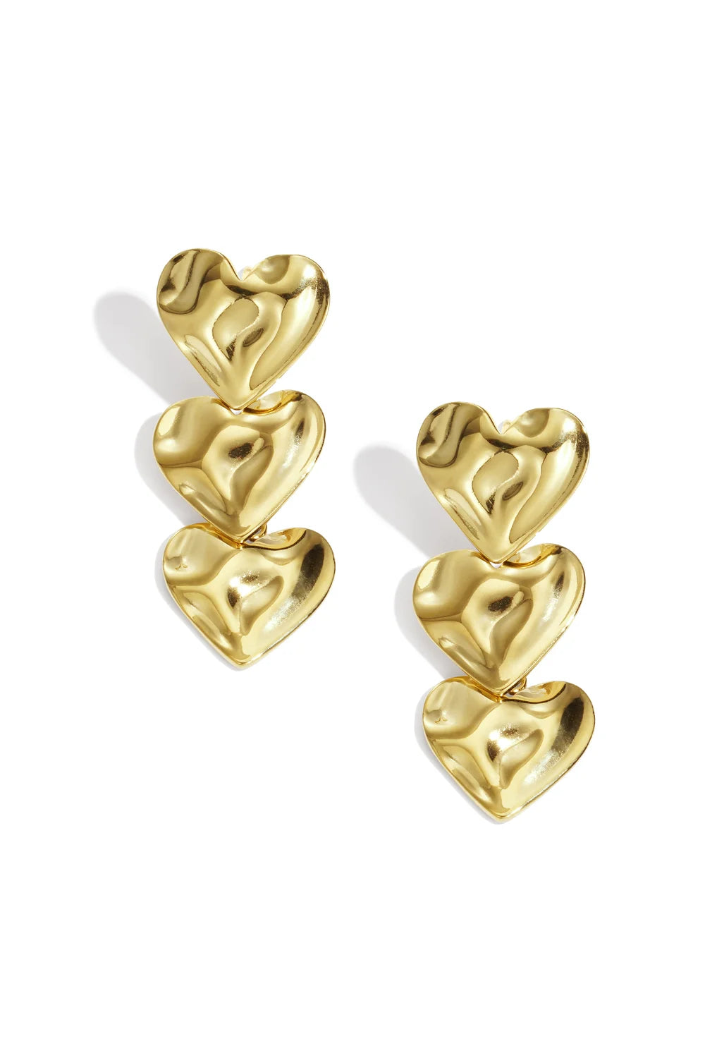 Dangle Oorbellen Hart Casual