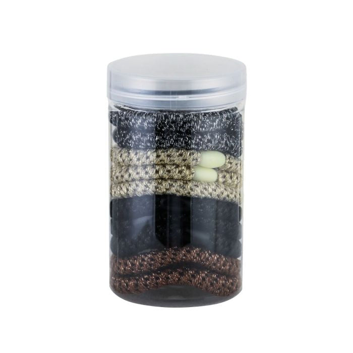 Haarelastieken in koker